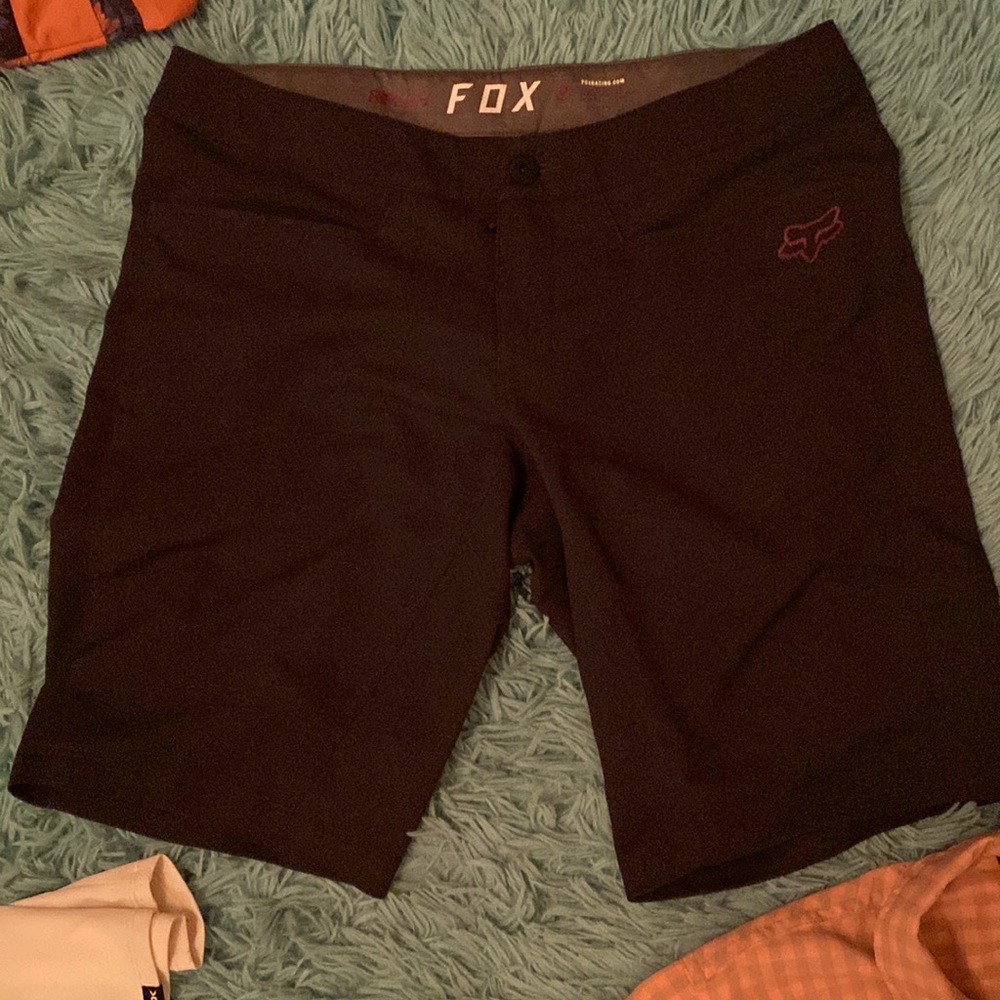 FOX MTB SHORTS aka mountain bike cycling shorts.